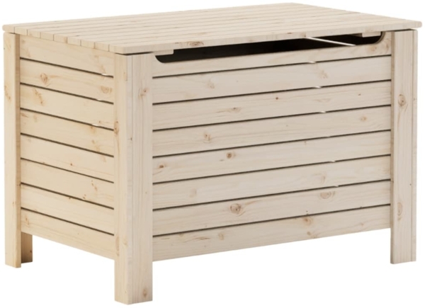 vidaXL Truhe mit Deckel RANA 80x49x54 cm Massivholz Kiefer 4002321