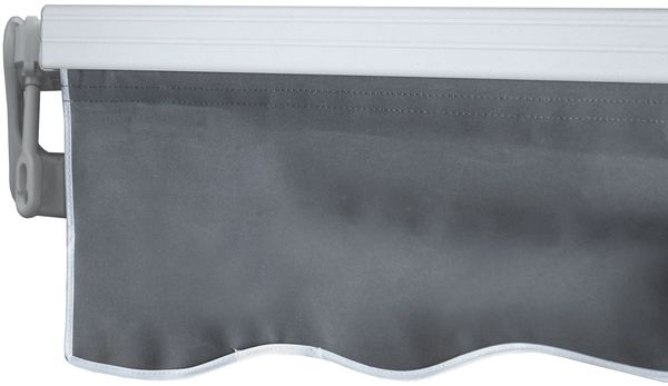 Alu-Markise HWC-E31, Gelenkarmmarkise Sonnenschutz 3x2,5m ~ Acryl Grau Bild 2