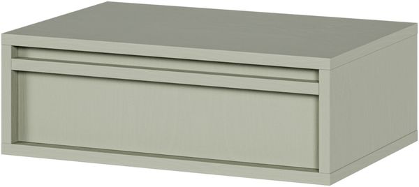 Selsey 'Evo' Nachtkonsole mit Schublade, salbeigrün, ca. 17 x 50 x 34 cm
