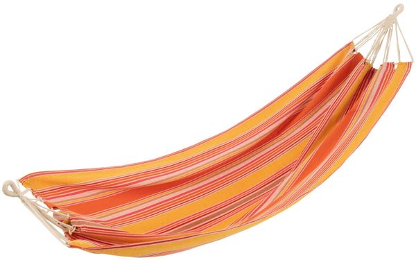Hängematte Streifen Orange Mix, Baumwolle / Polyester