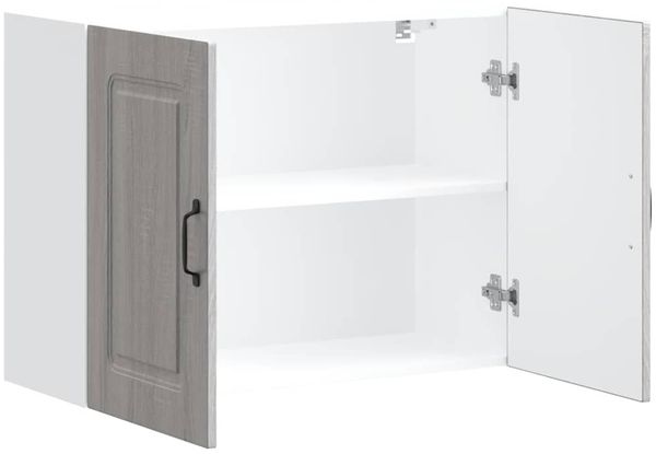 vidaXL Küchen-Hängeschrank Kalmar Grau Sonoma Holzwerkstoff 853593 Bild 5
