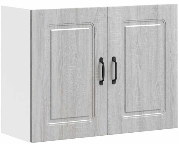 vidaXL Küchen-Hängeschrank Kalmar Grau Sonoma Holzwerkstoff 853593