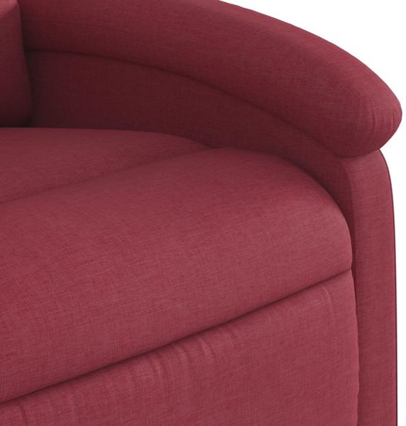 vidaXL Relaxsessel mit Aufstehhilfe Weinrot Stoff 3204167 Bild 11