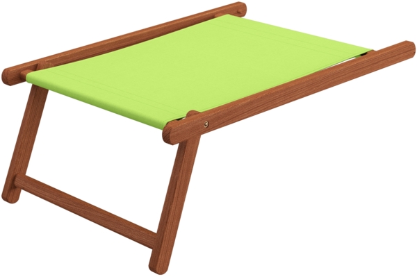 Gartenliege Sonnenliege pistazie Liegestuhl Fußteil Sonnendach Tisch Deckchair 10-306 F S T KH Bild 10