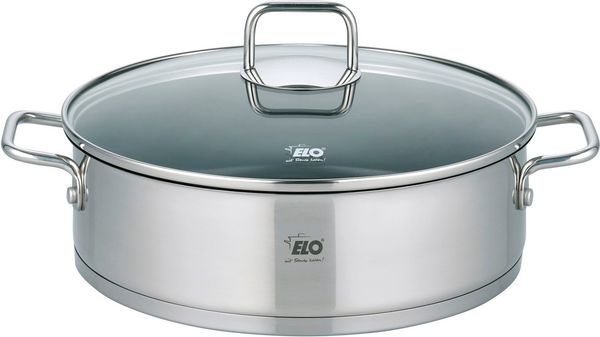 Elo Servierpfanne Citrin, Edelstahl 18/10 (1-tlg), Induktion, Ø 28 cm
