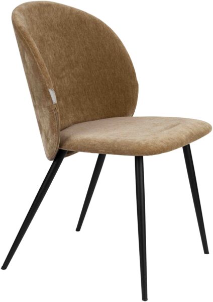 2er Set Cozy Esszimmerstuhl braun