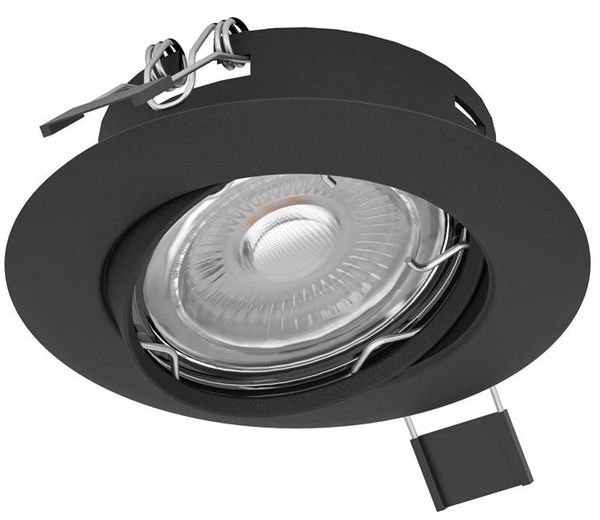 Eglo 900752 Einbauleuchte PENETO GU10 3X4,6W Stahl schwarz Ø8. 7cm dimmbar