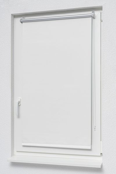 Lysel - Qualitätsrollo Klemmträger Thermo Reinweiß (B x H) 70cm x 150cm #1W Bild 6