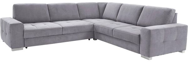 sit&more Ecksofa Santorini L-Form, mit Federkern und Sitztiefenverstellung, wahlweise mit Bettfunktion