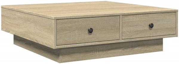 vidaXL Couchtisch Sonoma-Eiche 90x90x28 cm Holzwerkstoff 848089