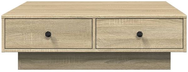 vidaXL Couchtisch Sonoma-Eiche 90x90x28 cm Holzwerkstoff 848089 Bild 4