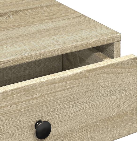 vidaXL Couchtisch Sonoma-Eiche 90x90x28 cm Holzwerkstoff 848089 Bild 8