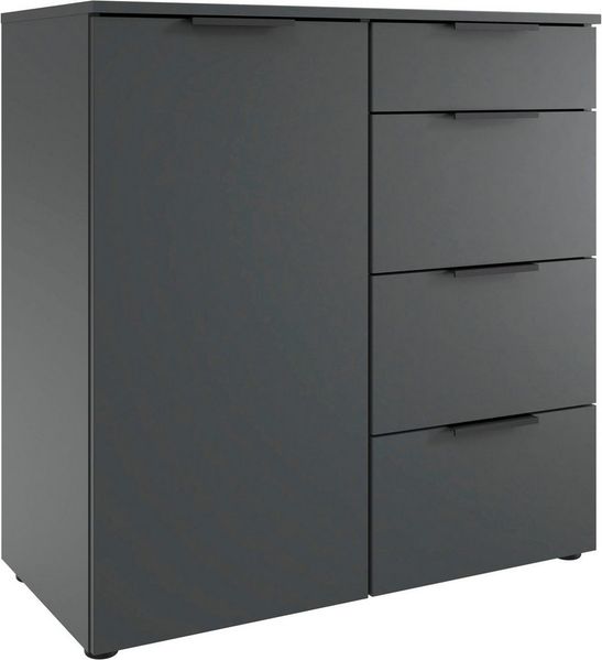 Wimex Kombikommode Oxford by fresh to go, mit Schubladen, in 2 Größen (81 oder 135cm breit, 92cm hoch, 41cm tief), Mit Soft-close Beschlägen, Kommode Made in Germany