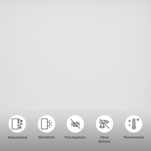 Rollo Ina, my home, abdunkelnd, mit Bohren/ohne Bohren, freihängend, Klemm- oder Schraubmontage, weiße Rückseite, Klemmfix oder Schraubmontage Bild 3