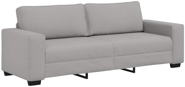 vidaXL 3-Sitzer-Sofa Wolkengrau 180 cm Stoff 4105184