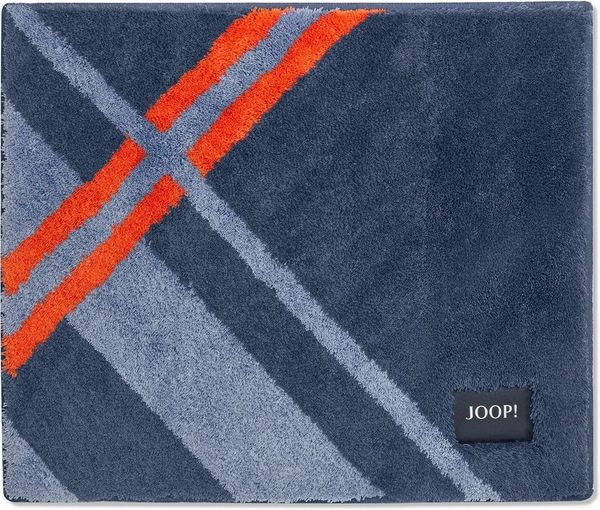 JOOP! Badteppich CHECKS 50x60 cm navy