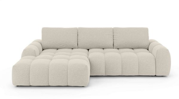 OTTO home Ecksofa AZITA L-Form, 270 cm - OTTO. Verlässliche Qualität, wahlweise als Schlafsofa m. Bettkasten, Bubble-Optik