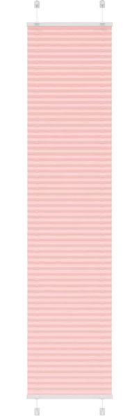 vidaXL Plissee Rosa 45x200 cm Stoffbreite 44,4 cm Polyester 4015455