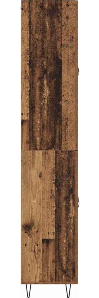 vidaXL Highboard Altholz 69,5 x 34 x 180 cm Holzwerkstoff 3402699 Bild 8