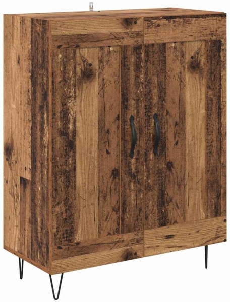 vidaXL Highboard Altholz 69,5 x 34 x 180 cm Holzwerkstoff 3402699 Bild 5