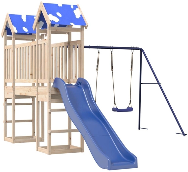 vidaXL Spielturm Massivholz Kiefer 3278959
