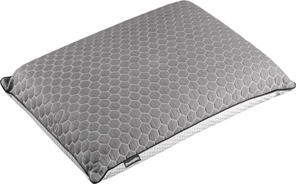 Dunlopillo Nackenstützkissen Climate Control, NEUHEIT, in 40cm x 60cm x 13cm, Made in EU, Füllung: Viskoschaum, Bezug: Polyester & Viskose, Seitenschläfer, Rückenschläfer, Temperaturregulierendes Visko-Nackenstützkissen