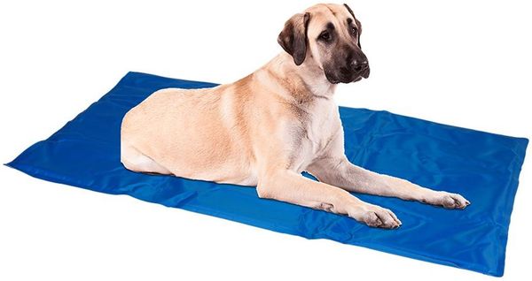 Kühlmatte für Haustiere 90x50cm Kühldecke Kühlkissen Hunde Katzen selbstkühlend