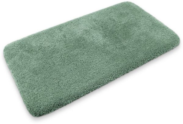 OTTO home Badematte Kaarin, Höhe 30 mm, rutschhemmend beschichtet, schnell trocknend, Polyester, rechteckig, Badteppich, getuftet, flauschig, hochflor, große Farbauswahl