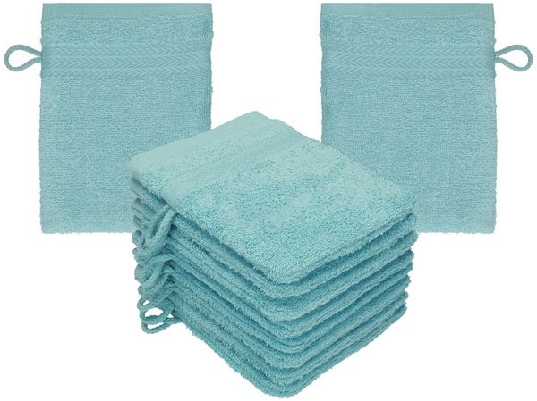 Betz Waschhandschuh 10-tlg. PREMIUM Größe 16x21 cm, Baumwolle (Set, 10-St), 100% baumwolle