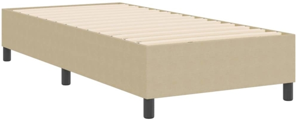 vidaXL Boxspringbett Grau-Grün 100 x 200 cm Cordstoff 3337396 Bild 6