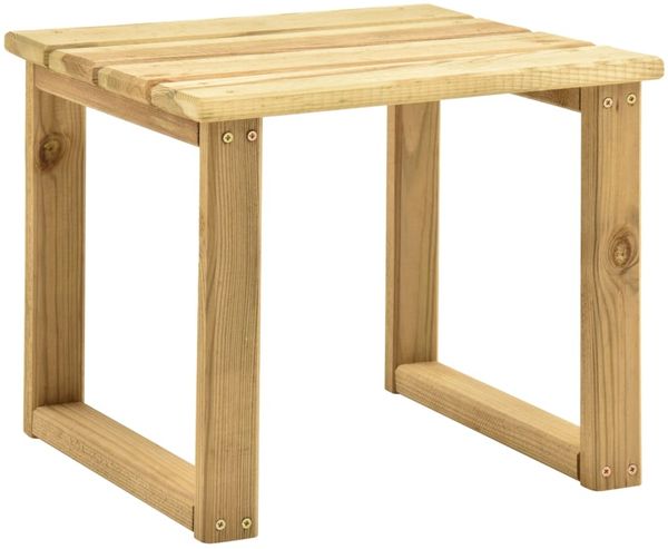 vidaXL Tisch für Sonnenliege 30x30x26 cm Imprägniertes Kiefernholz 315394