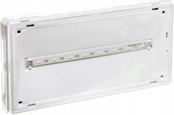 AWEX Notleuchte EXIT LED 3W 350lm 1h einseitig AT weiß ETE/3W/BSE/AT/WH
