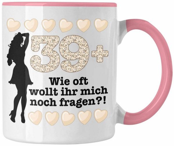 Trendation Tasse Trendation - 40. Geburtstag Frauen Tasse Geschenk Geschenkidee 40er Geburtstag Spruch Perfektion Mama Mutter