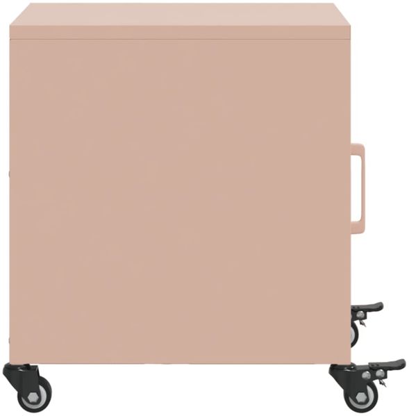 vidaXL Nachttische 2 Stk. Rosa 36x39x43,5 cm Stahl 846617 Bild 7