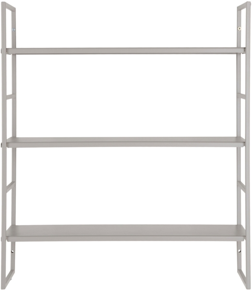 Einlegeböden, Stahl, grau, 3 Einlegeböden, 48 x 17 x 55 cm