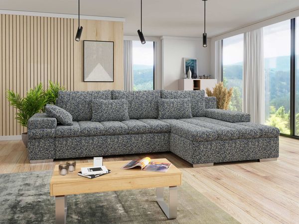 Ecksofa Bangkok Premium (Farbe: Corbett 78, Seite: Rechts)