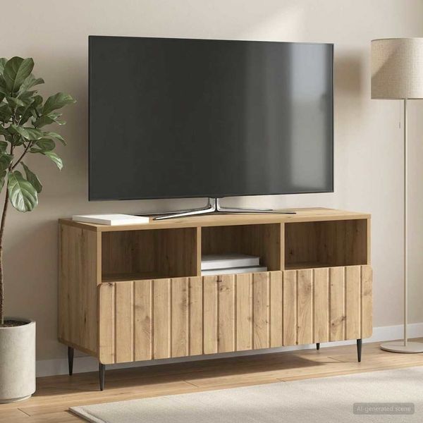 vidaXL TV-Schränk Artisan-Eiche 102 x 34,5 x 50 cm Holzwerkstoff 894454