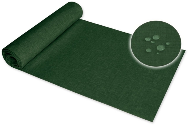 Haus und Deko Tischläufer Tischläufer rechteckig Leinenoptik beschichtet (1-tlg)