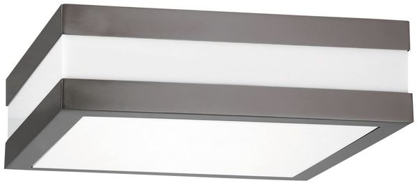 Rabalux Stuttgart Außen Deckenleuchte 2x E27 anthrazit eckig 285mm