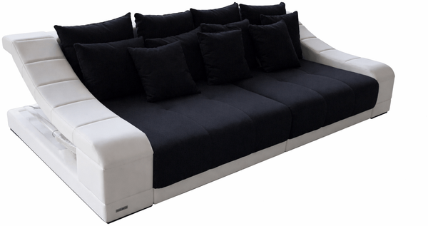 Bigsofa Turino in Stoff - Strukturstoff