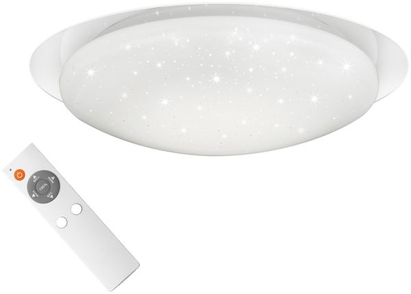 Große LED Sternenhimmel Deckenlampe FRODO mit Fernbedienung, dimmbar, Ø 72cm