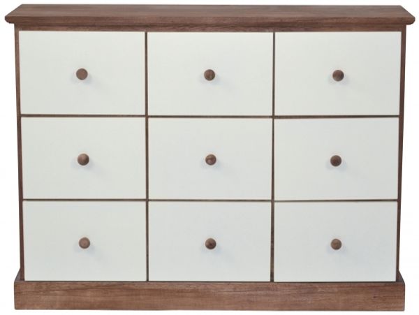Schubkasten-Kommode "Ella II" mit 9 Schubladen