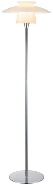 Halo Design No. 733699 Stehleuchte Scandinavia Opal Chrom Ø 40cm H146cm