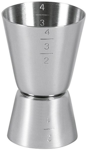 APS Barmaß Cocktail-Doppelmaß, Edelstahl