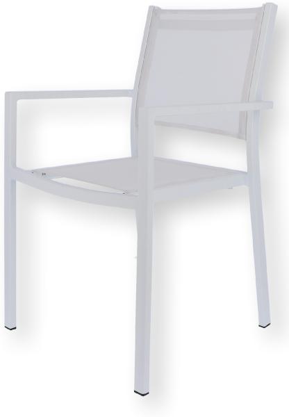 Outdoor Stapelsessel Fiam Aria weiß / weiß