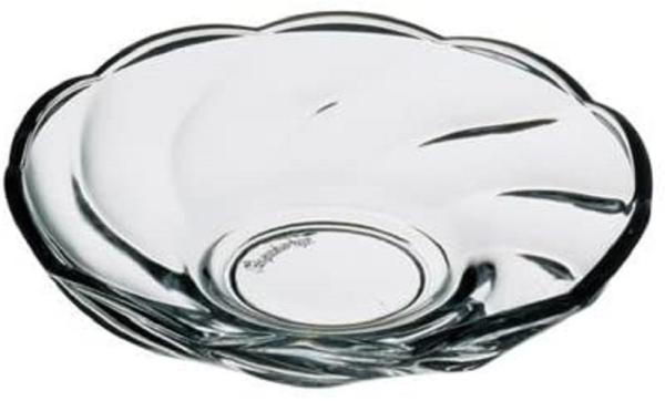 6x Pasabahce 54271 Turkischtee Unterteller Glasteller Teller Cay Tabagi Burgulu UnterSetzer