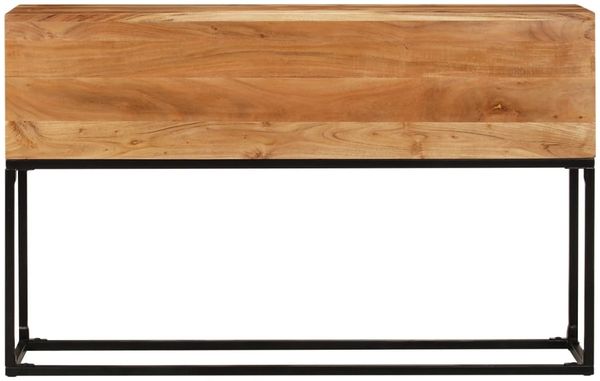 Konsolentisch, Beistelltisch, Konsole 120x30x75 cm Massivholz Akazie