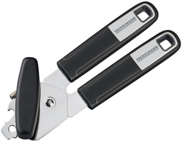 FACKELMANN Dosenöffner mit Soft-Touch, Drehgriff