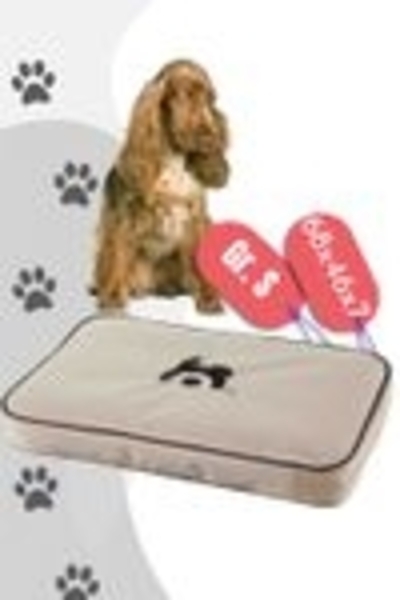 Maelson Lounge Mat für Soft Kennel / Hundekissen - Beige S (68x46)