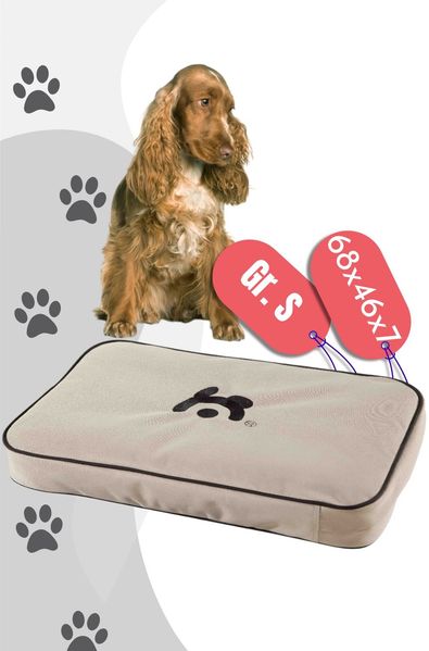 Maelson Lounge Mat für Soft Kennel / Hundekissen - Beige S (68x46)